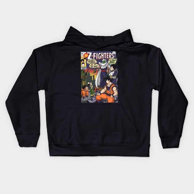 THE Z-FIGHTERS Kids Hoodie by BetMac